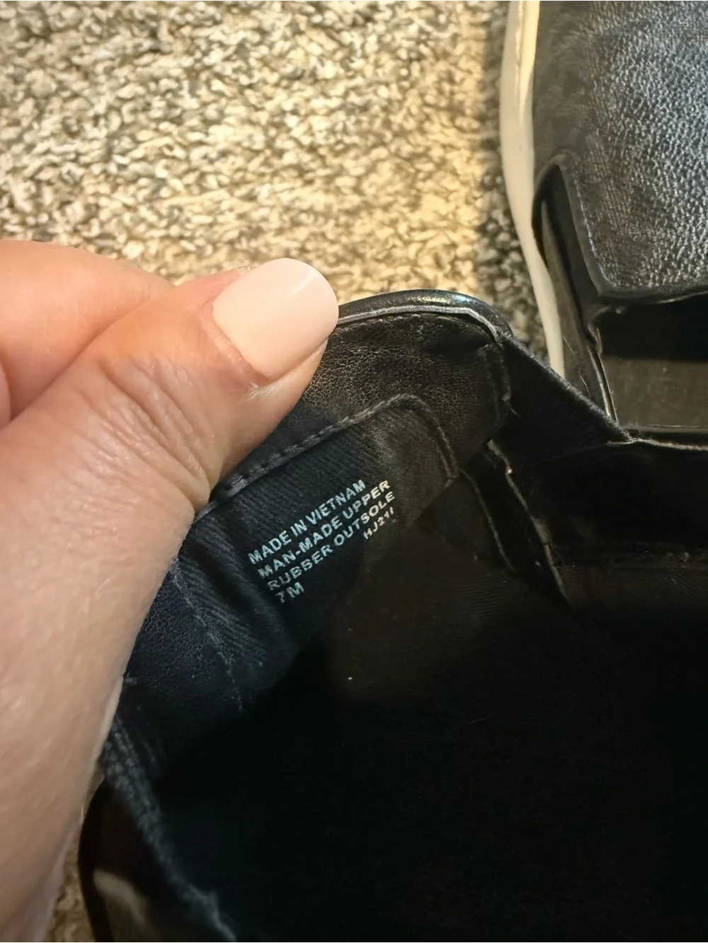 Michael Kors Black Slip-On Loafers with White Soles